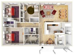 Floorplan - Knox Hills