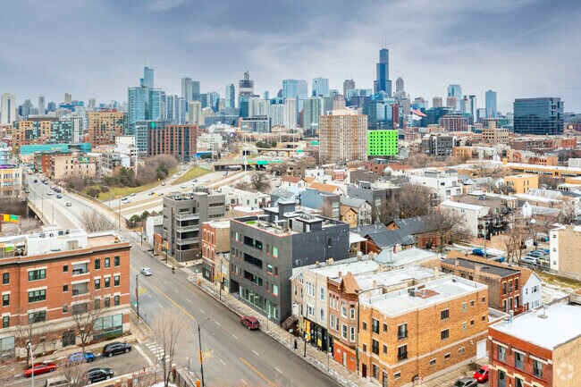 Aerial Photo - 1311 W Chicago Ave