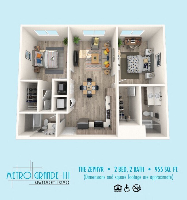 Floorplan - Metro Grande III Apartment Homes