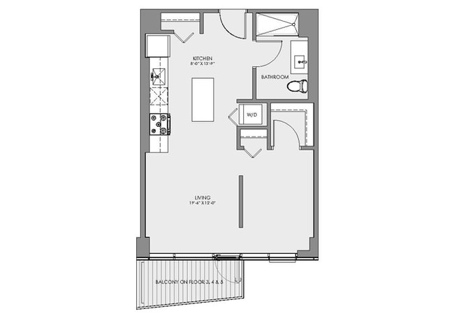 Floorplan - Centrum Wicker Park