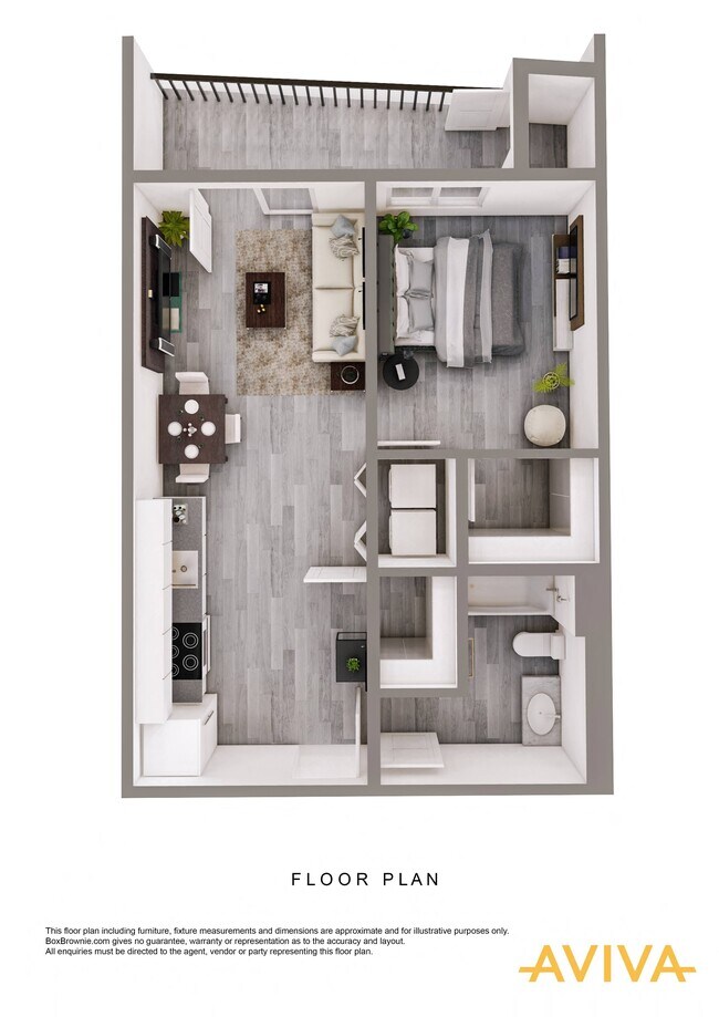 Floorplan - AVIVA Apartments
