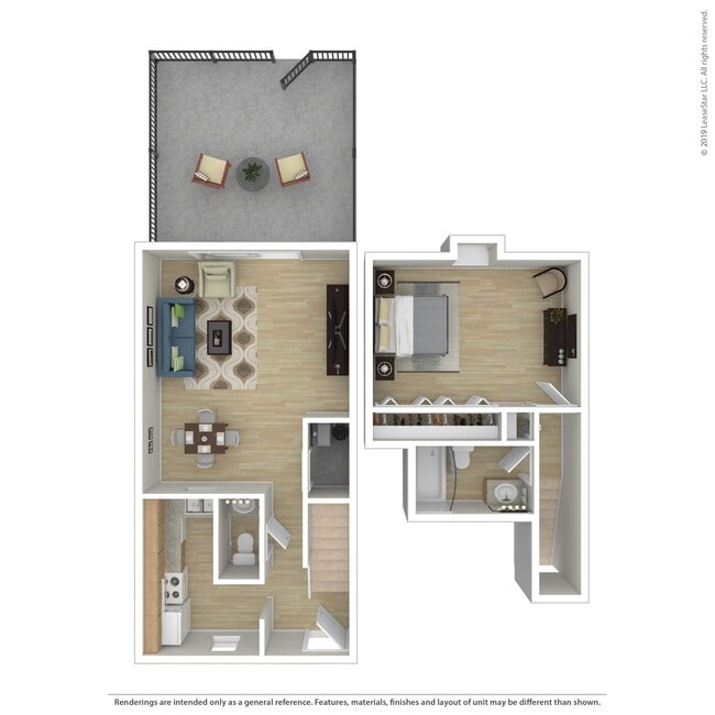 Floorplan - Stratford Hills Apartment and Townhomes
