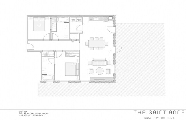 Floorplan - The Saint Anna
