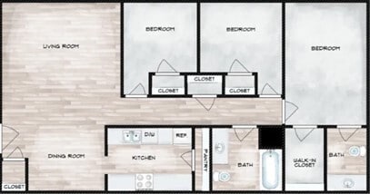 Floorplan - The Summit at Valley Heights
