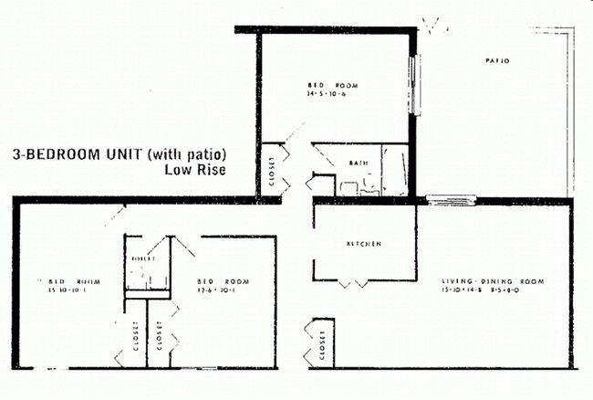 Floorplan - Kingsbury 's Twin Towers