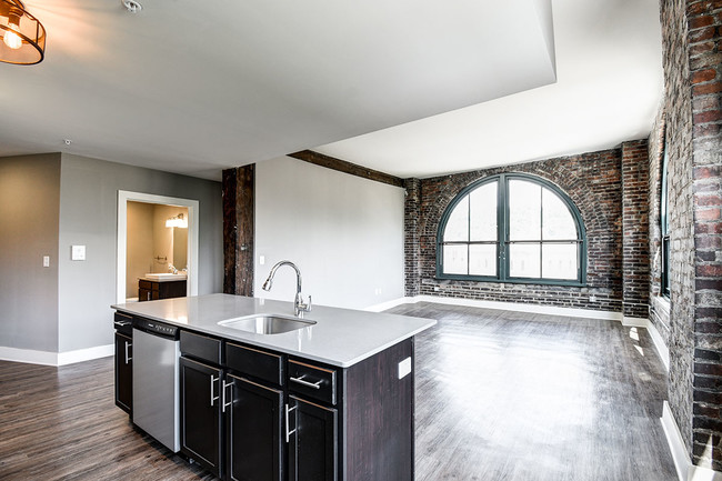 2 Bedroom Kitchen - Boury Lofts