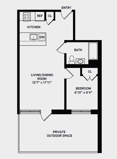 Floorplan - 1134 Fulton Street