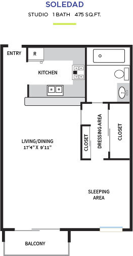 Floorplan - Pacific Bay Club