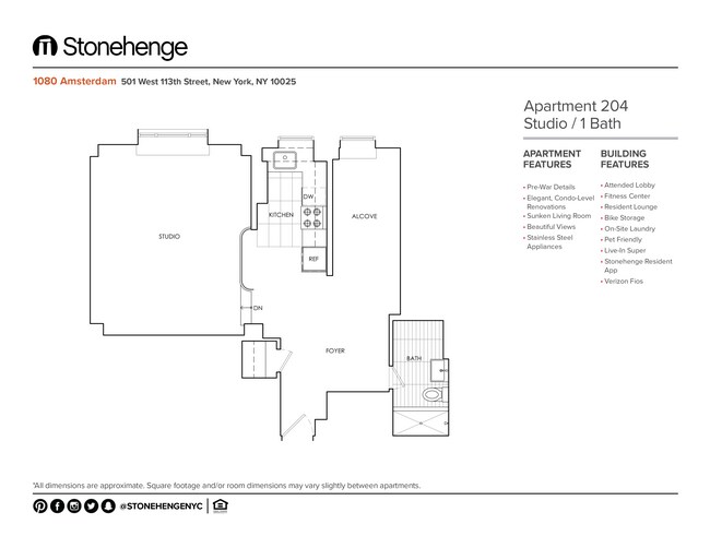 Floorplan - 1080 Amsterdam Ave