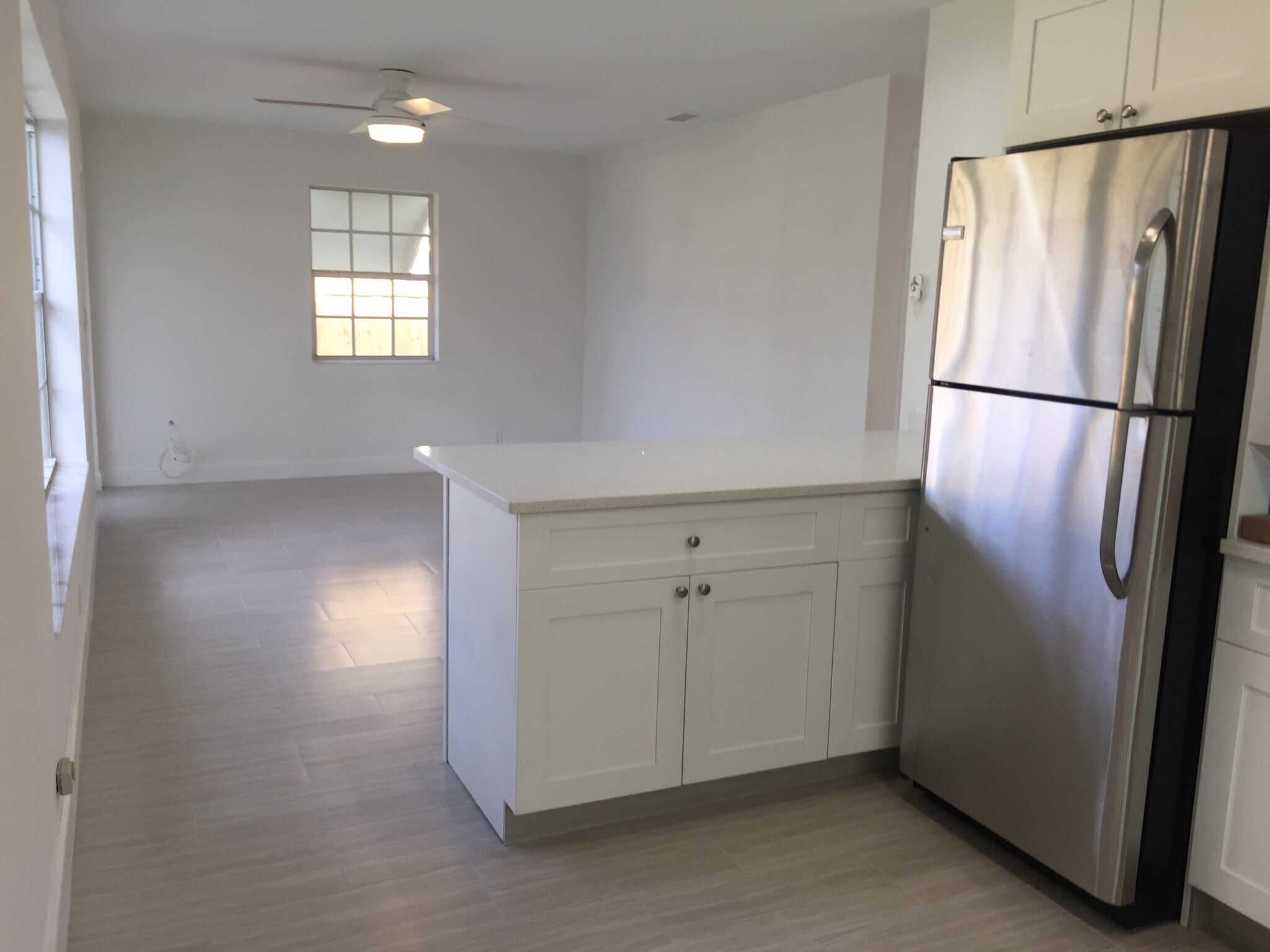 From kitchen to living area - 330 Dover St