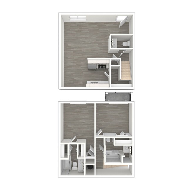 Floorplan - Lake Hefner Townhomes