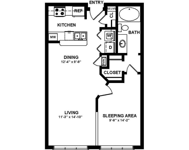 Floorplan - 2222 Smith Street