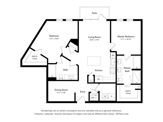 Floorplan - Bridges at Flatiron