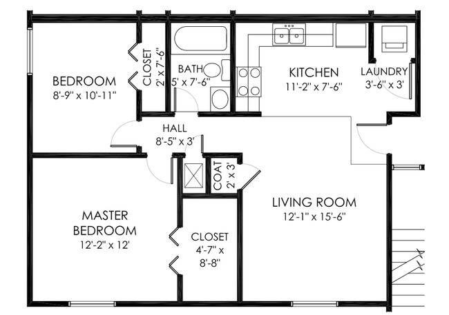 Floorplan - Eastwood of Ames Apartments