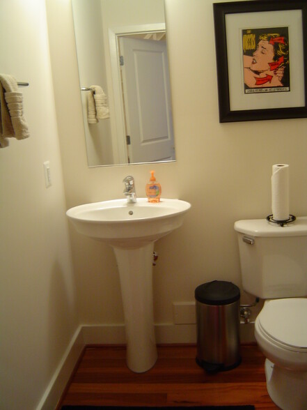 First Floor Half-Bath - 1209 13th St NW