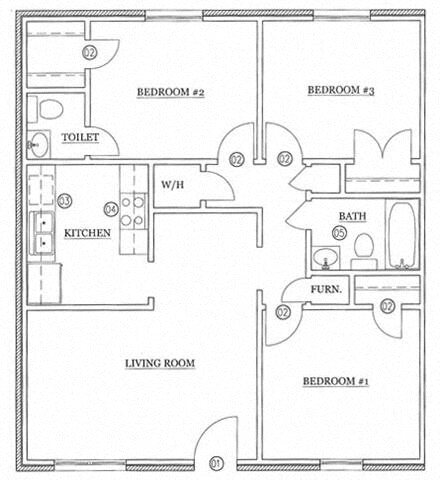 Floorplan - Spanish Arms