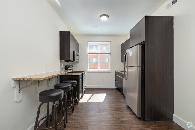 3BR, 3BA Standard - 933SF - Kitchen - Eleanor at Walnut