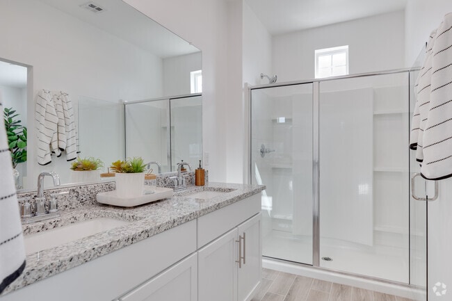 3BR, 2.5BA - 1,569SF - Primary Bathroom - Annex at Cadence