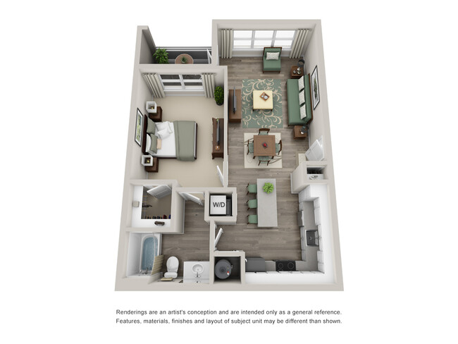 Floorplan - Jefferson Place Apartments