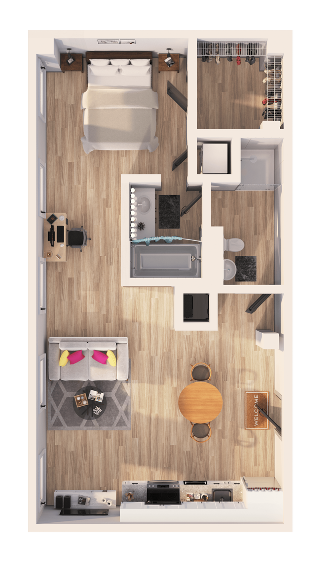 Floorplan - Roosevelt Lofts