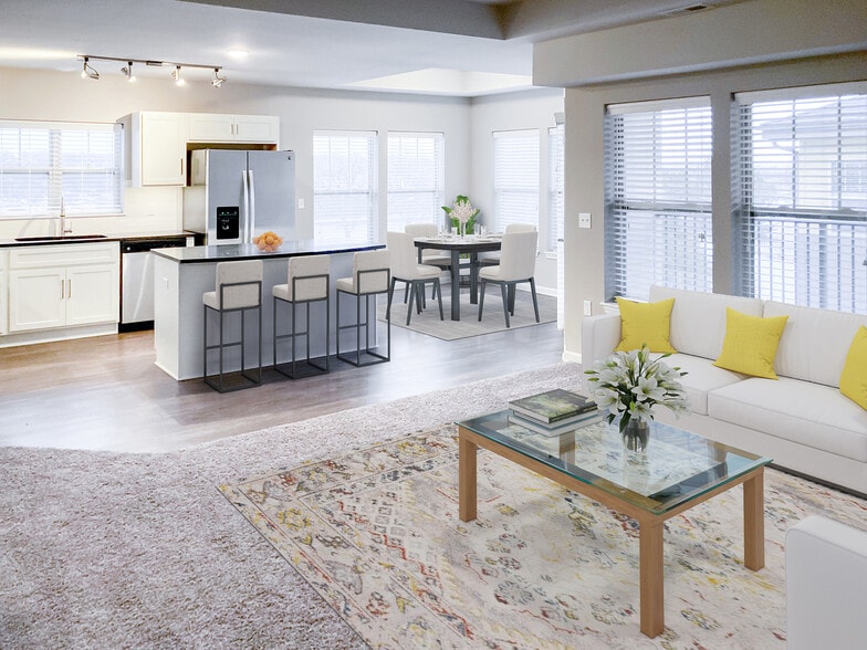 Living & Kitchen - Park 120 Oak Hills