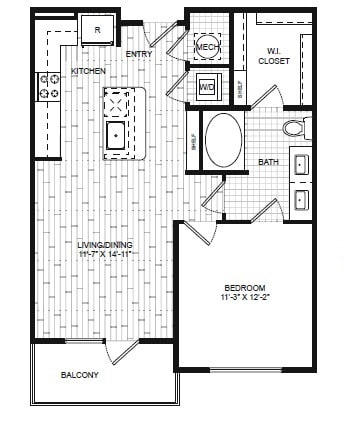 Floorplan - Windsor Old Fourth Ward