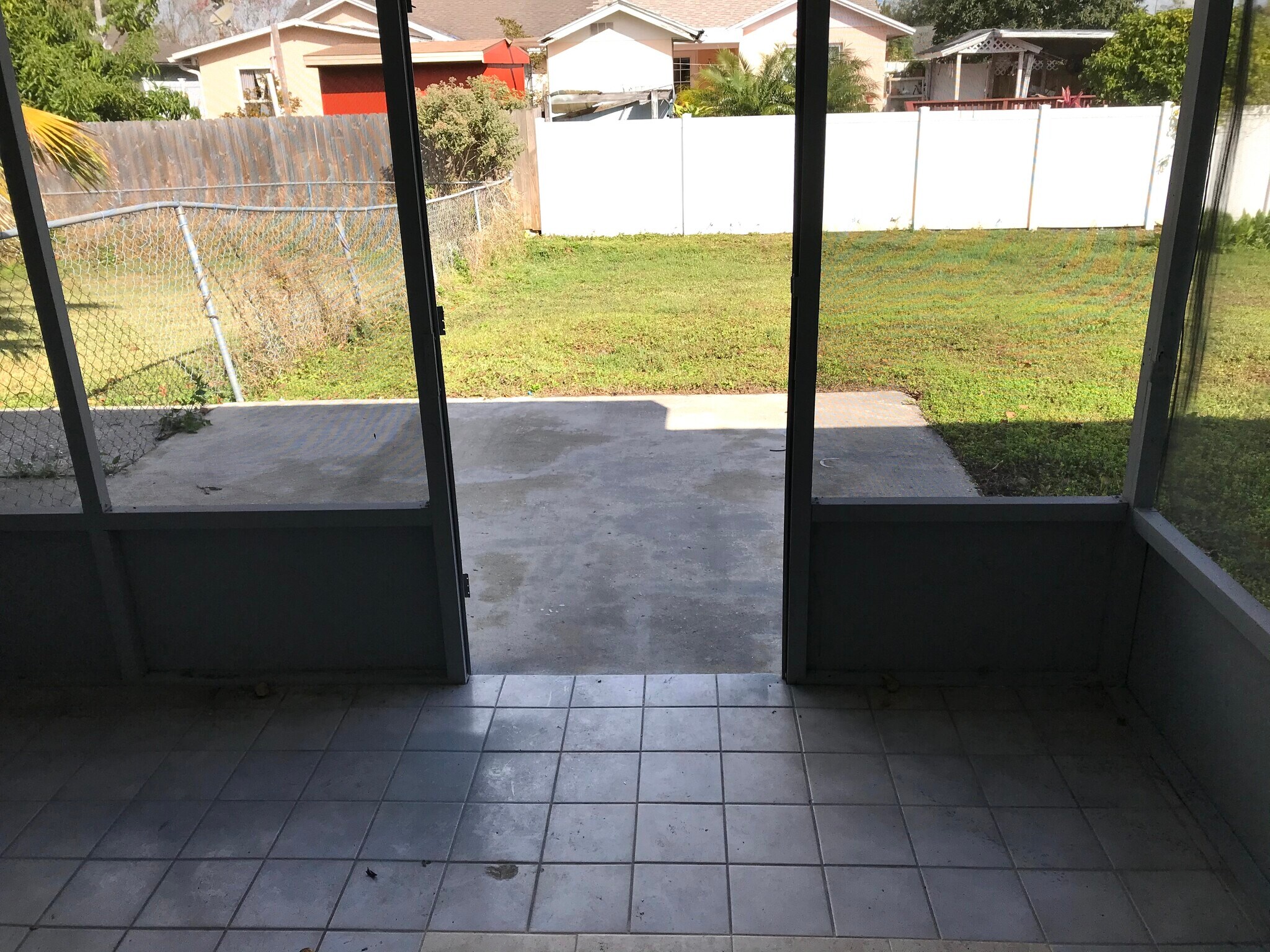 back patio - 5845 Willow Leaf Ct