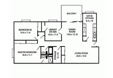 2BR/2BA - Finneytown Apartments