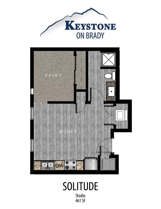 Floorplan - Keystone on Brady