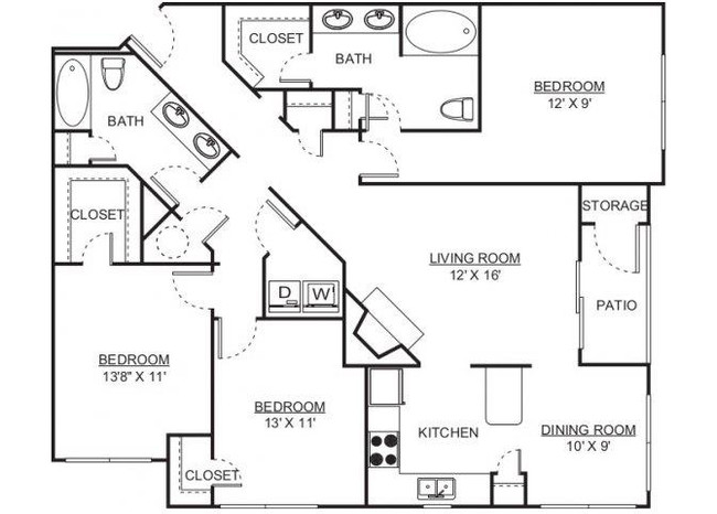 Floorplan - Madison Shelby Farms