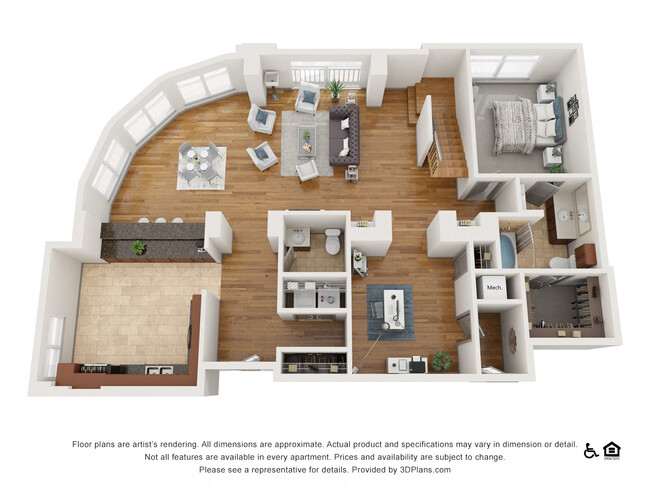 Floorplan - The Residence at Southpark