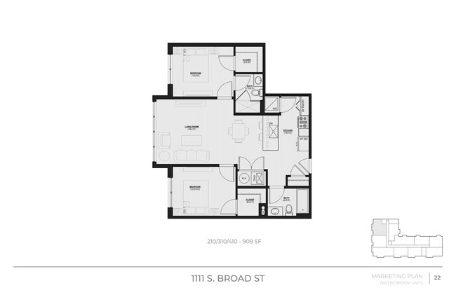 Floorplan - Copper Boulevard Apartments