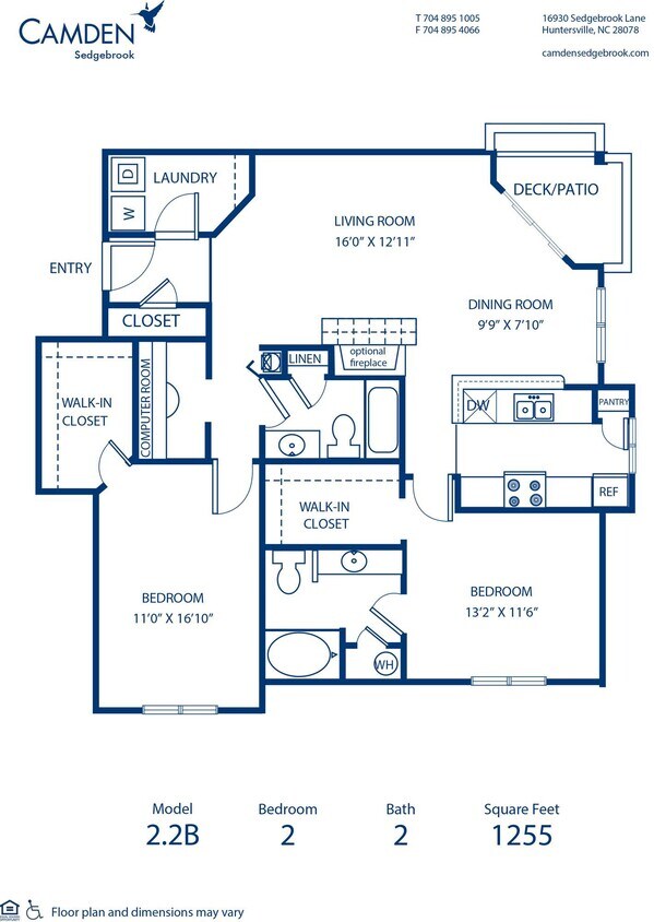 Camden Sedgebrook Huntersville Nc Apartment Finder