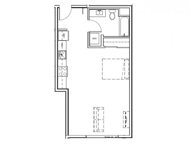 Studio 579 - Homeroom Apartments
