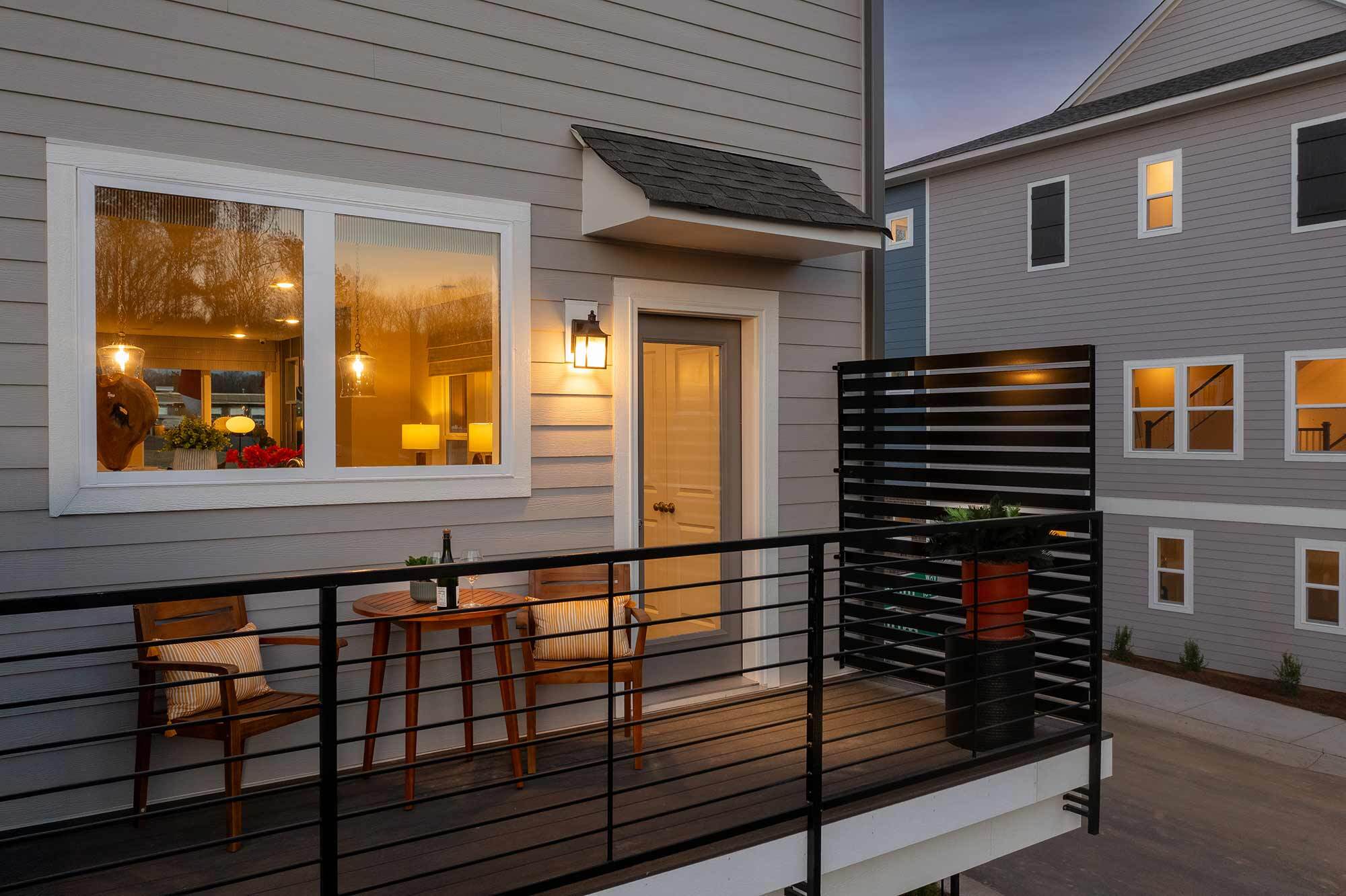 Private balcony overlooking wooded view. - 1421 Lithium Ln
