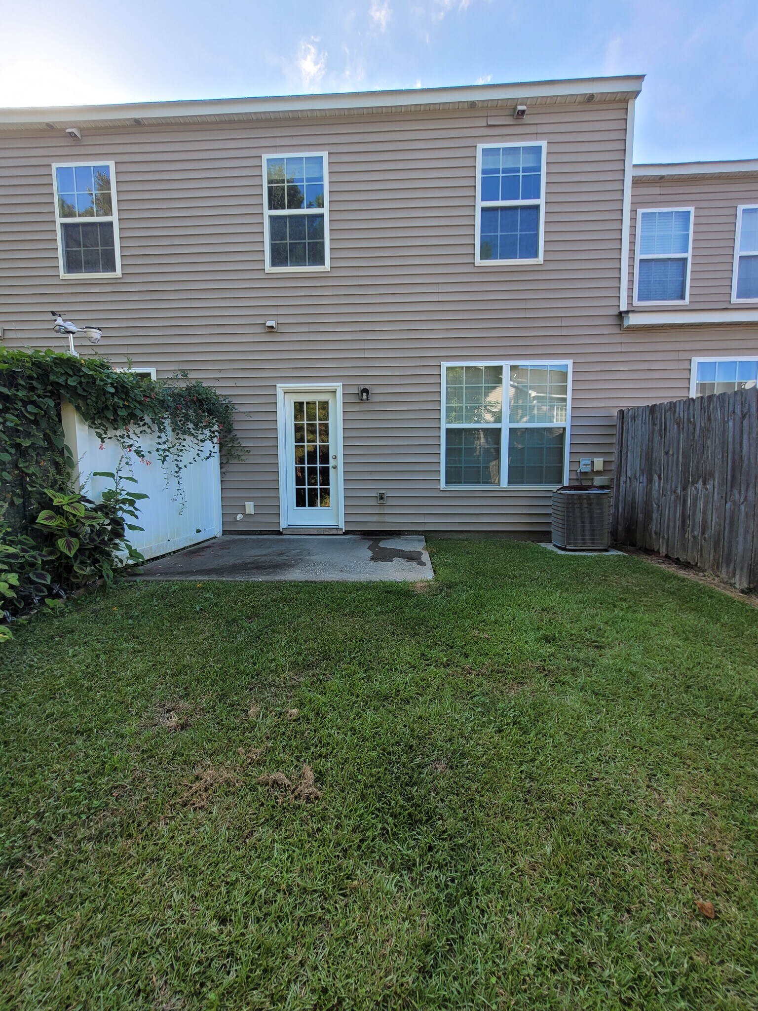 Backyard through French door in kitchen - 2496 Stadium Dr