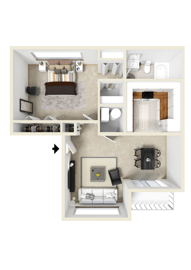 Floorplan - Stonewood Apartments