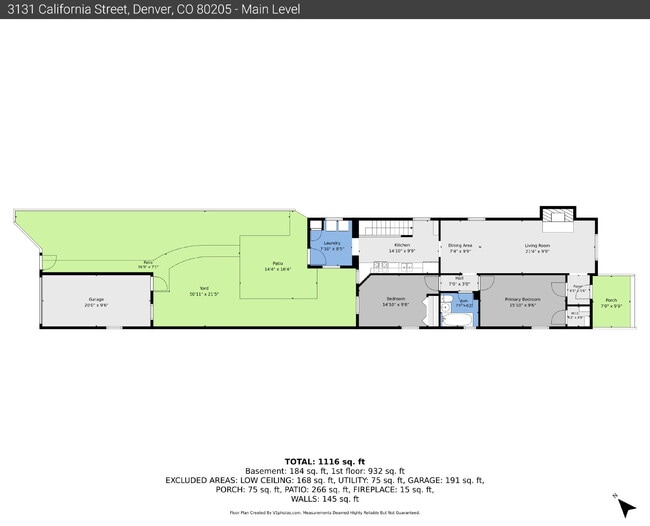 Building Photo - $2,640.95, 2-bed, 1-bath Victorian in the heart of Curtis Park with a detached garage.