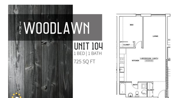 Floorplan - Woodlawn Apartments