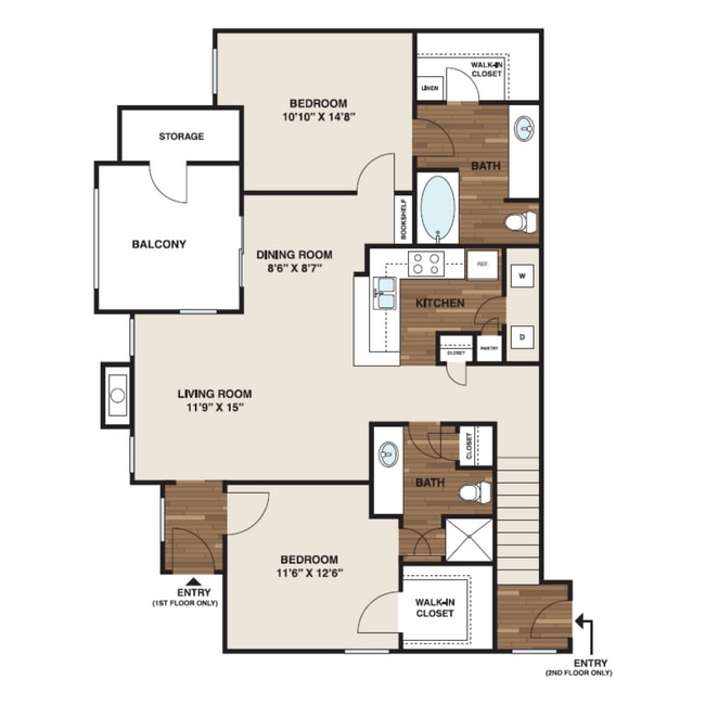 Floorplan - Villas of Spring Creek