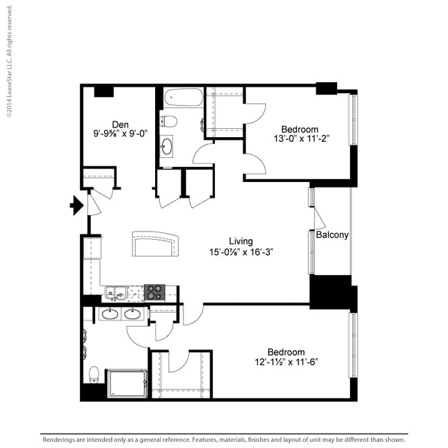 Floorplan - 2001 Clarendon Blvd