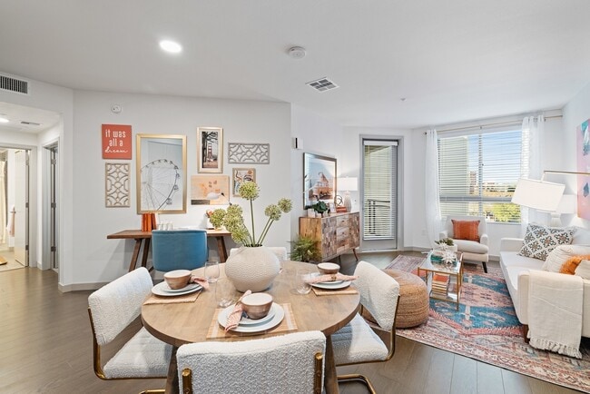 Live colorfully in this thoughtfully designed space, where modern comfort meets artistic charm. - The Grant