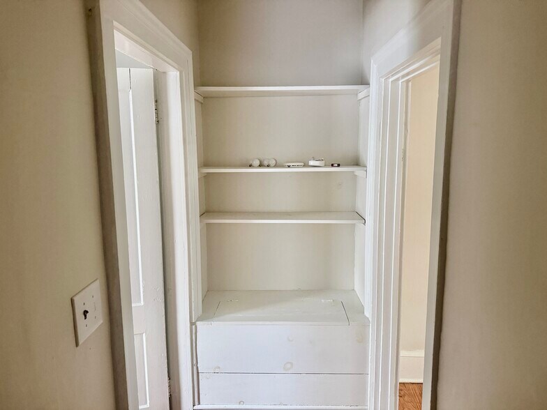 Hallway storage - 52 Genesee St
