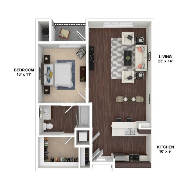 Floorplan - sunset + vine