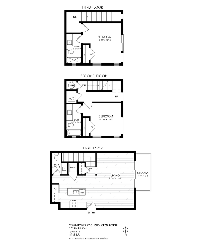 Floorplan - Townhomes at Cherry Creek North