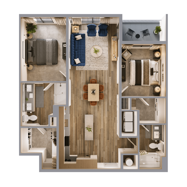 Floorplan - The Bellevue