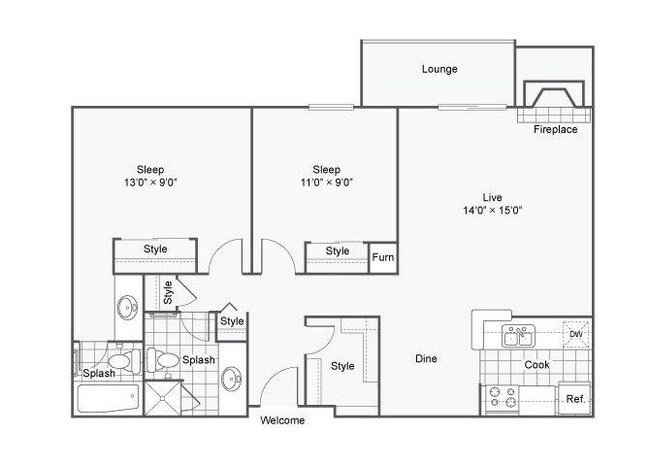 Floorplan - The Helix