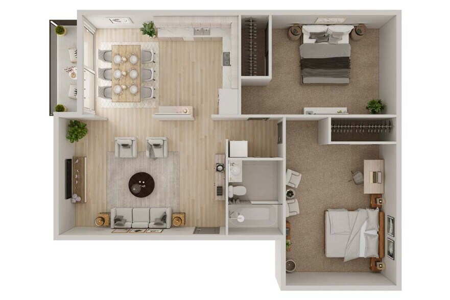 Interior Photo - Carpenter Crest