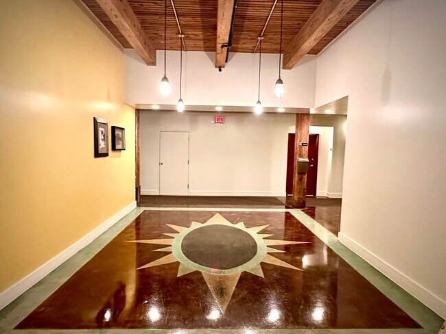 Entry of Building - 55 S Harding St