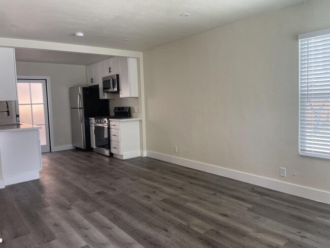 1st Floor 2 by 1, Living Room & Kitchen - 2000 Channing Way